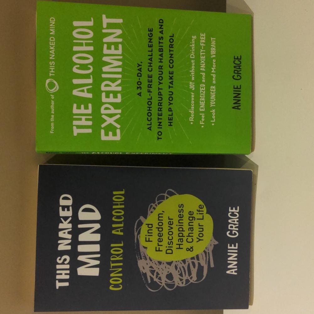 The Naked Mind by Annie Grace (lot of 2)